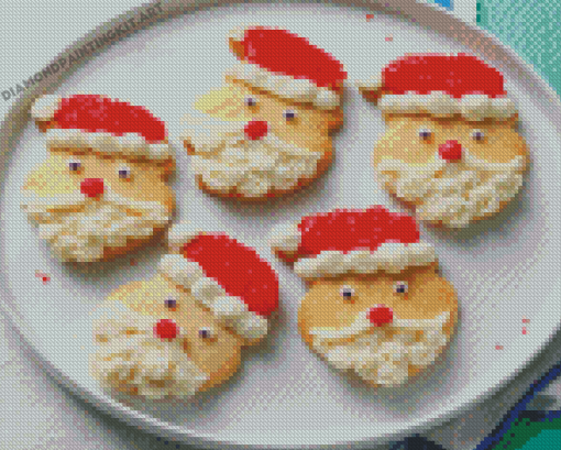 Sweet Christmas Cookies Diamond Paintings