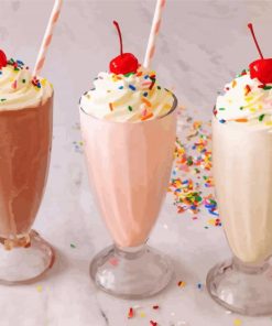 Tatsy Milkshake Diamond Paintings