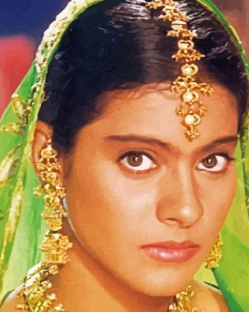 The Actress Kajol Diamond Paintings