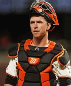 The Baseball Catcher Buster Posey Diamond Paintings