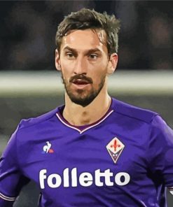 The Footballer Davide Astori Diamond Paintings