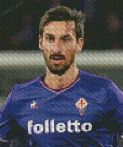 The Footballer Davide Astori Diamond Paintings