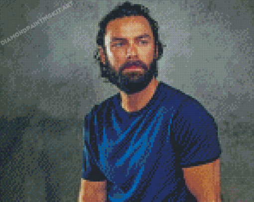 The Handsome Actor Aidan Turner Diamond Paintings