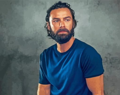 The Handsome Actor Aidan Turner Diamond Paintings