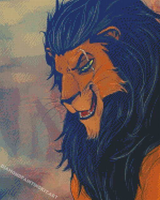 The Lion King Scar Art Diamond Paintings