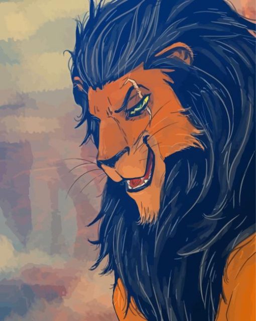 The Lion King Scar Art Diamond Paintings