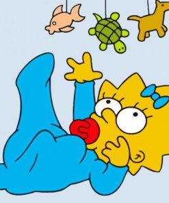 The Little Maggie Simpson Diamond Paintings