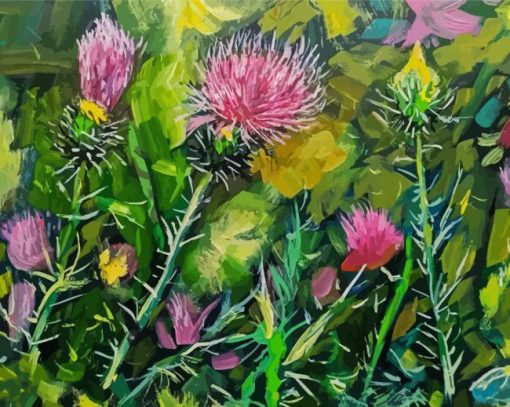 Thistles Diamond Paintings