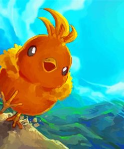 Torchic Chicken Pokemon Diamond Paintings