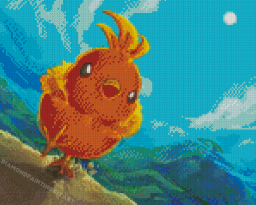 Torchic Chicken Pokemon Diamond Paintings