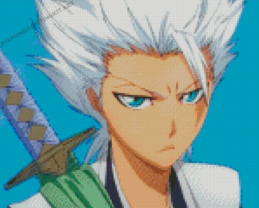 Toshiro Hitsugaya Face Diamond Paintings