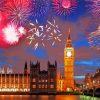 Tower Bridge Fireworks Diamond Paintings