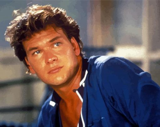 Vintage Patrick Swayze Diamond Paintings