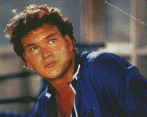 Vintage Patrick Swayze Diamond Paintings