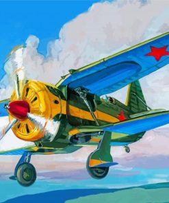 Vintage Plane Diamond Paintings