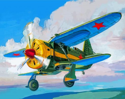 Vintage Plane Diamond Paintings