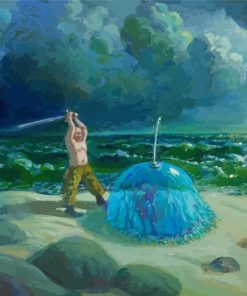 Warrior By Michael Sowa Diamond Paintings