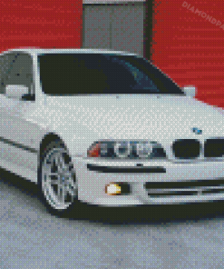 White E39 Diamond Paintings