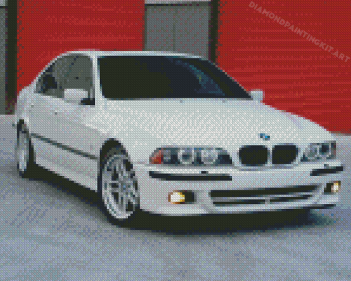 White E39 Diamond Paintings