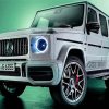 White G Wagon Diamond Paintings