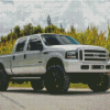 White Powerstroke Diamond Paintings