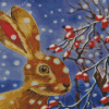 Winter Hare Diamond Paintings