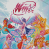 Winx Club Nickelodeon Poster Diamond Paintings