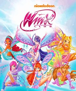 Winx Club Nickelodeon Poster Diamond Painting s