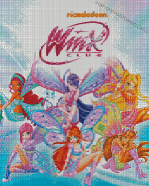 Winx Club Nickelodeon Poster Diamond Paintings