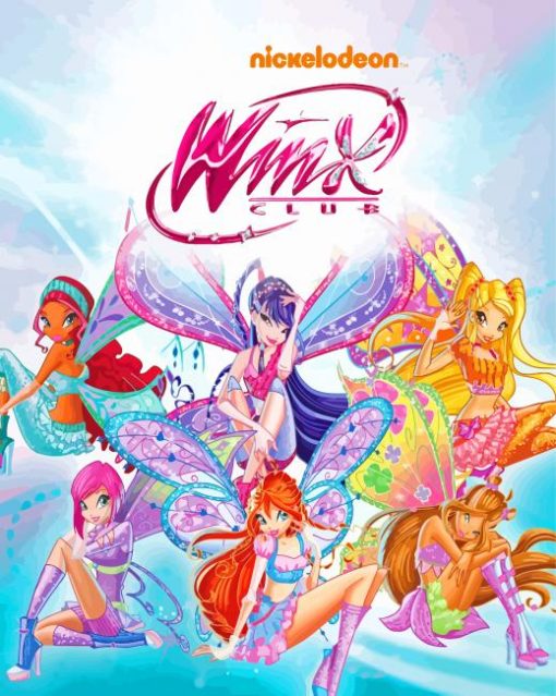 Winx Club Nickelodeon Poster Diamond Painting s