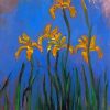 Yellow Irises By Monet Diamond Paintings