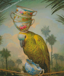 Yellow Bird Diamond Paintings