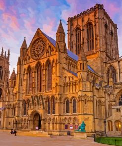 York Cathedral Sunset England Diamond Paintings