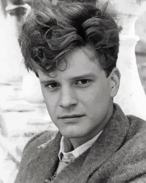 Young Colin Firth Diamond Paintings