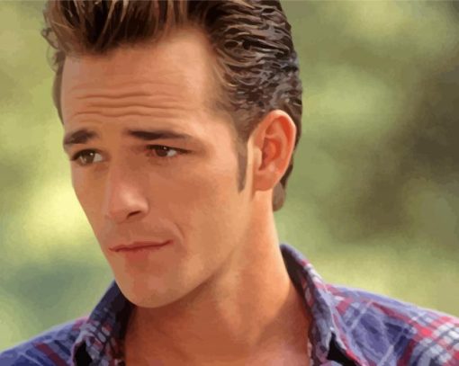 Young Luke Perry Diamond Paintings