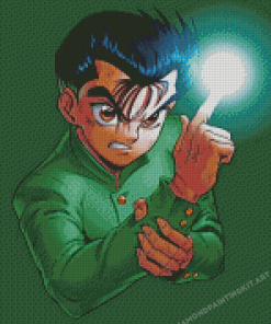 Yusuke Urameshi Character Art Diamond Paintings