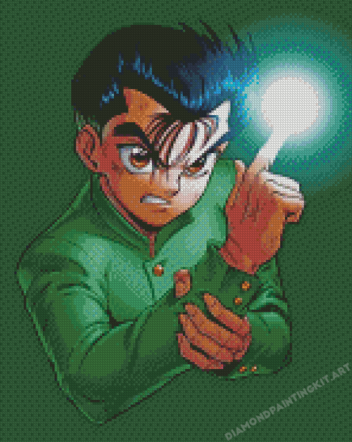 Yusuke Urameshi Character Art Diamond Paintings