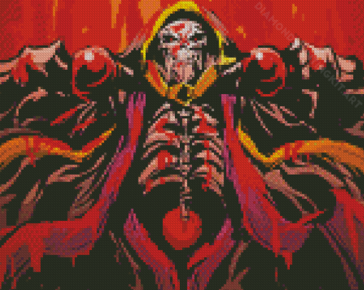 Ainz Ooal Gown Art Diamond Paintings