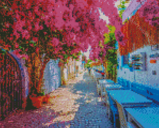 Alacati Turkey Streets Diamond Paintings