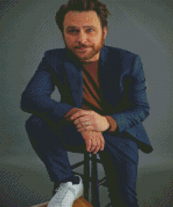 American Actor Charlie Day Diamond Paintings