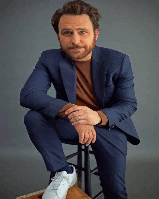 American Actor Charlie Day Diamond Paintings