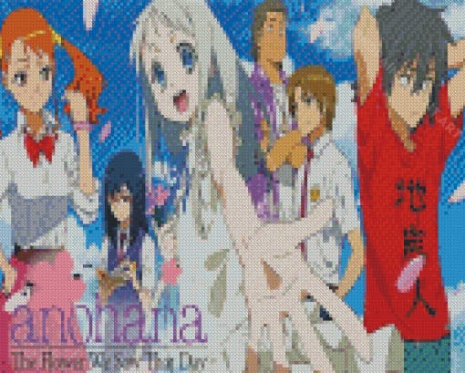 Anohana The Flower We Saw That Day Diamond Paintings