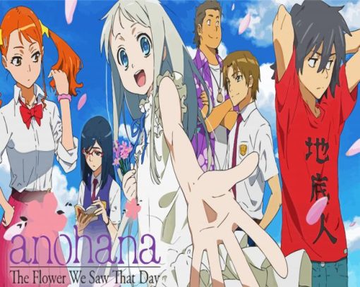 Anohana The Flower We Saw That Day Diamond Paintings