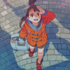 Atsuko Kagari Little Witch Academia Character Diamond Paintings