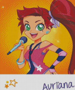 Auriana Lolirock Character Poster Diamond Paintings