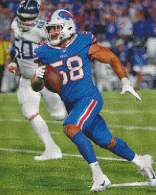 Buffalo Bills Player Diamond Paintings