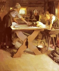 Baking The Bread By Anders Zorn Diamond Paintings