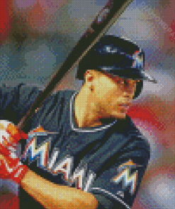 Baseball Player Giancarlo Stanton Diamond Paintings