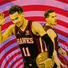 Basketball Player Atlanta Hawks Diamond Paintings