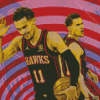 Basketball Player Atlanta Hawks Diamond Paintings